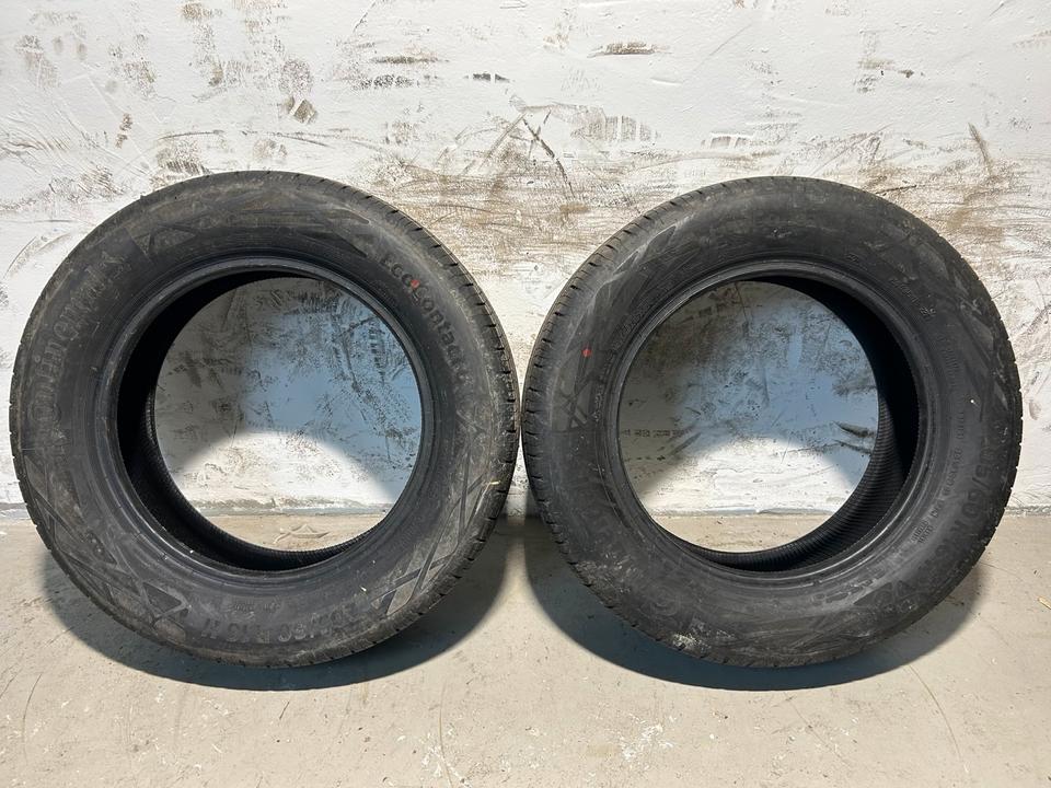 2x Continental EcoContact 6 Sommerreifen 205/60 R16 92H · Profil ca. 5–6 mm · DOT 2023