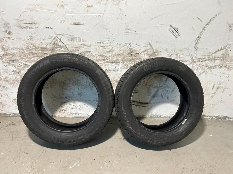 2x Continental ContiEcoContact 5 Sommerreifen 195/55 R16 87H