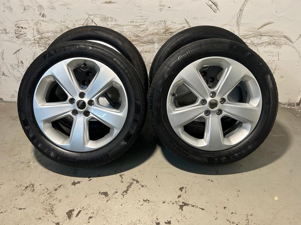 Opel Alufelgen Sommerräder 215/55 R18 95H – Continental