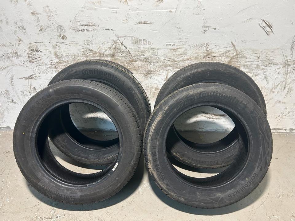 4x Continental EcoContact 6 Sommerreifen 195/55 R16 87H
