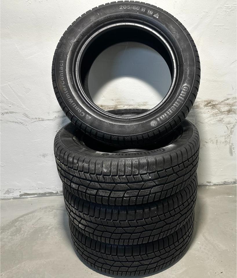 4x Continental ContiWinterContact TS830P 205/60 R16 96H