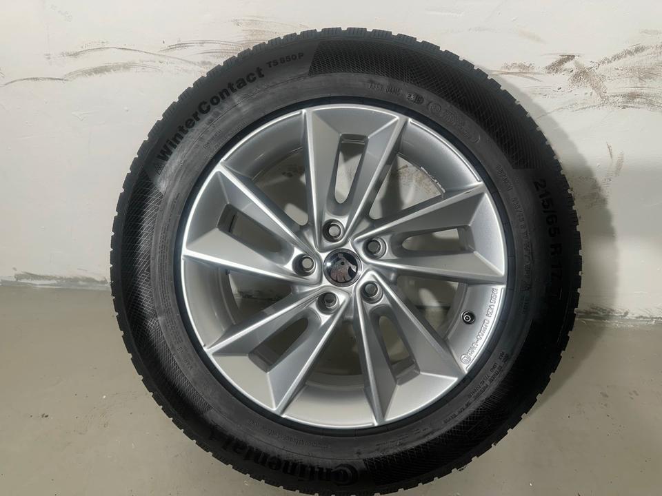 Skoda Kodiaq Alufelgen 215/65 R17 Winterreifen