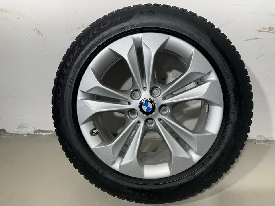 Org. BMW X1/X2 17 Zoll Alu mit Pirelli Winterreifen 225/55 R17