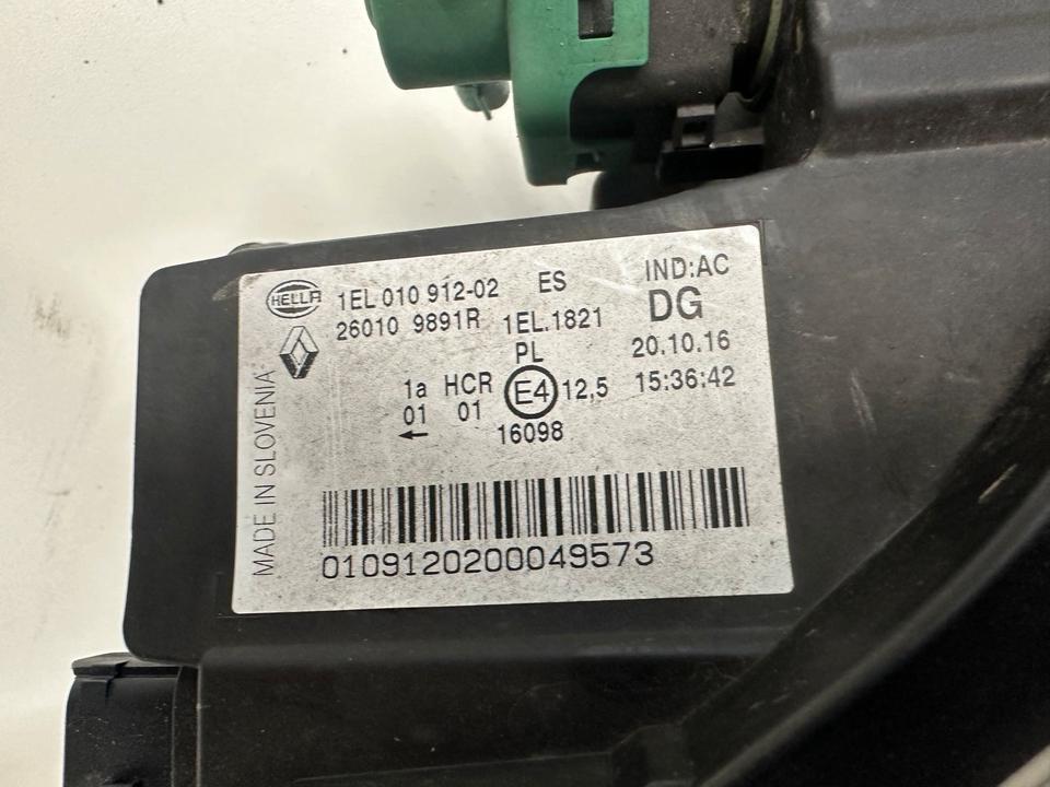 Original Renault ZOE Scheinwerfer rechts 260109891R