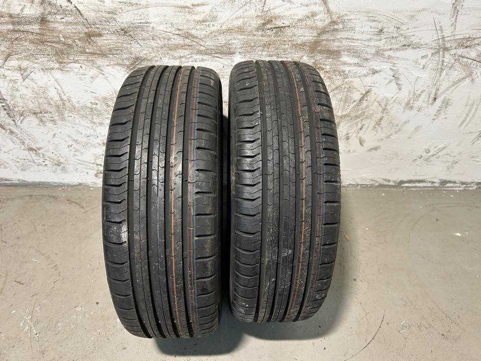 2x Continental ContiEcoContact 5 Sommerreifen 195/55 R16 87H