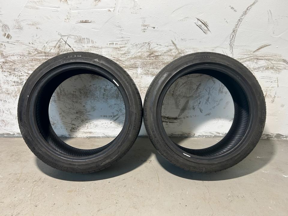 2x Allwetterreifen 225/45 R18 91V Pirelli Cinturato P7