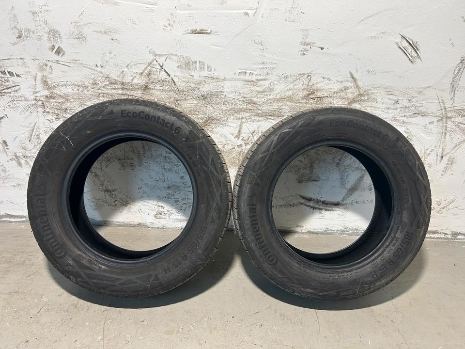 2x Sommerreifen 185/65 R15 88H Continental EcoContact 6