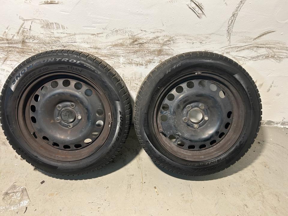 VW Stahlfelgen 205/55 R16 91H Winterreifen Winterräder