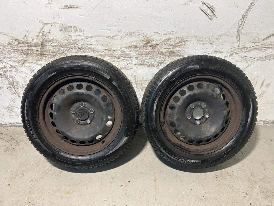 Winterräder auf Stahlfelgen – 185/60 R15 88T – 5×100 Winter