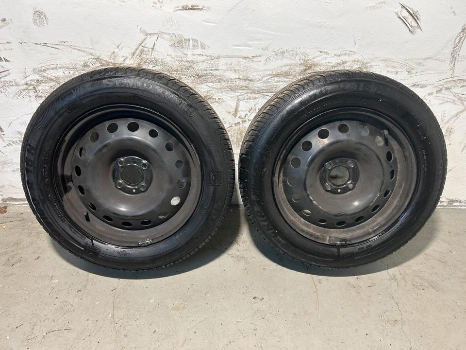 4x Stahlfelgen Winterräder 205/60 R16 92H