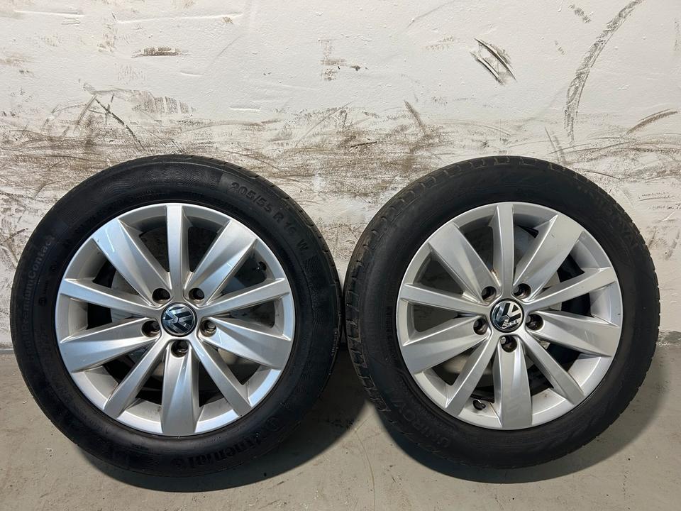 4x VW Sommerräder 205/55 R16 91W/V