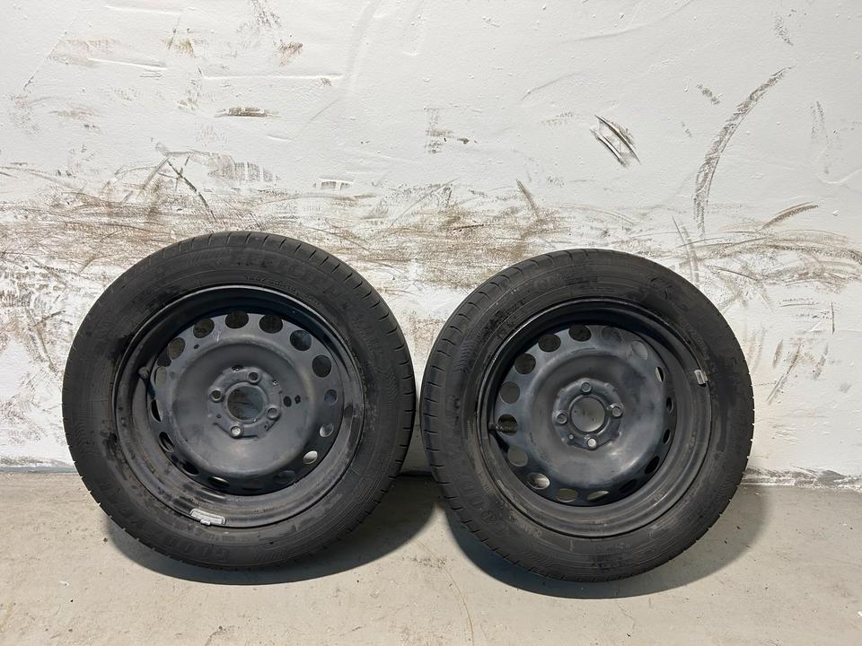 4x Sommerräder 165/65 R15 84T Stahlfelgen