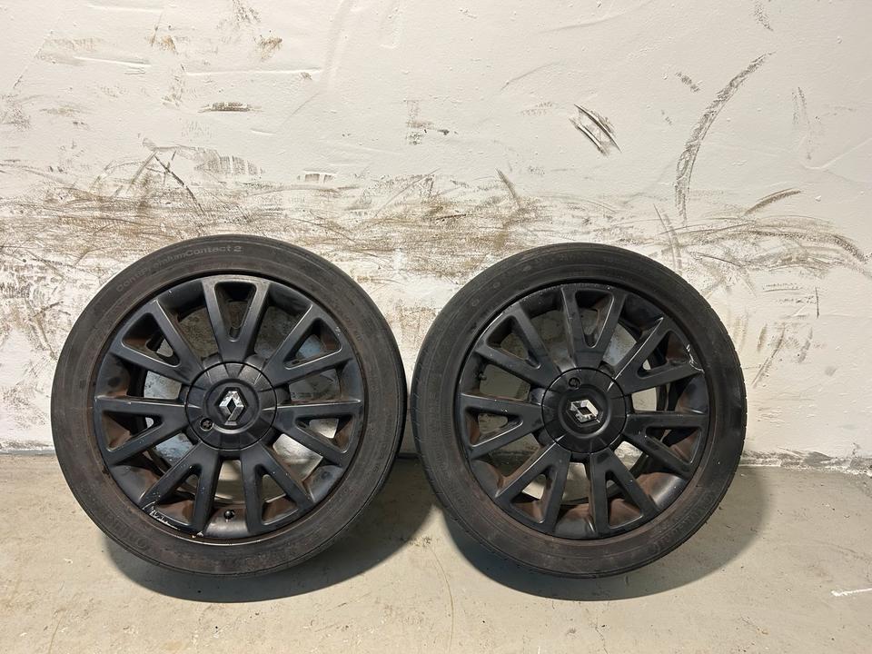 Original Renault Alufelgen Sommerräder 195/50 R16 – Continental