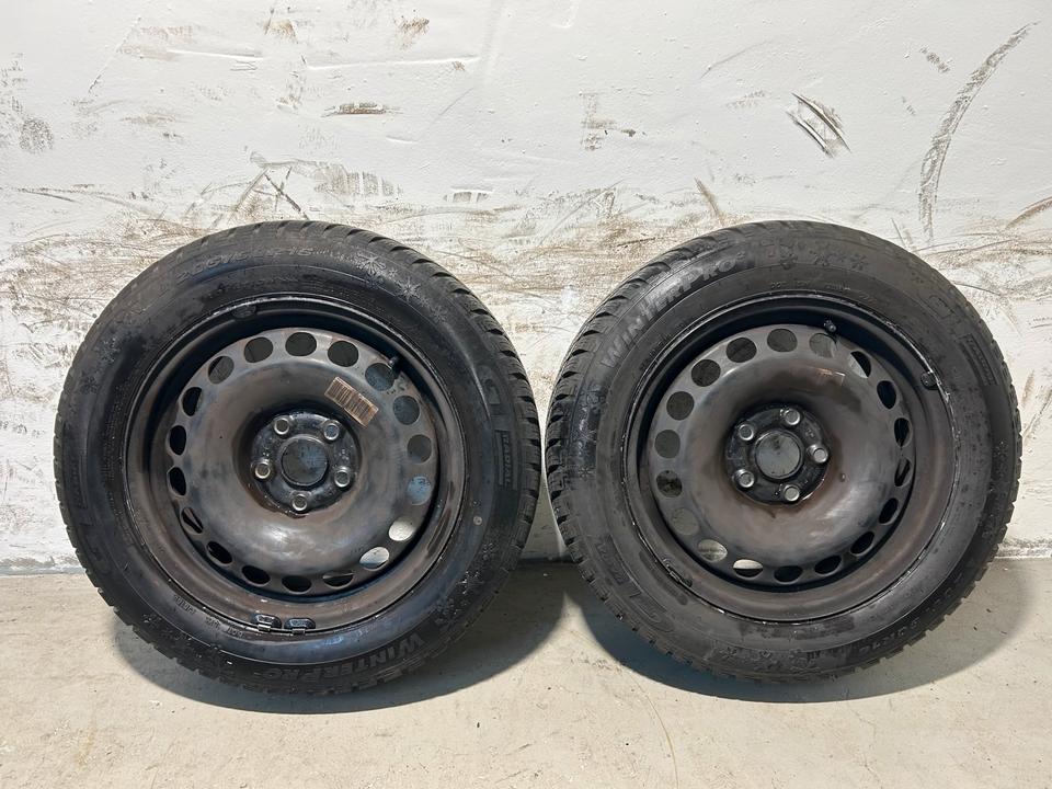 4x VW Winterräder 205/60 R16 92/96H Stahlfelgen